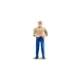 thumbnail image 1 of Figura de acción Bruder Man, piel clara, jeans azules a escala 1:16, 1 of 2