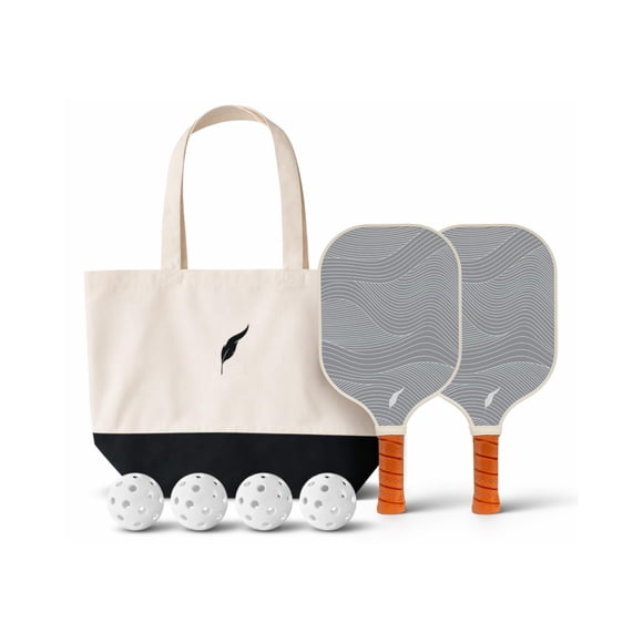 Set Inscribe de 2 palas de pickleball, 4 pelotas y bolsa de lona