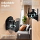 thumbnail image 2 of Soporte de pared para altavoz satélite TNP, paquete de 6, negro, 2 of 6