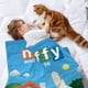 thumbnail image 2 of MIFFY anti-pilling, suave, ligera, esponjosa y acogedora de lujo para hogar y cocina – Perfecta para niños y adultos,120X80cm, 2 of 6