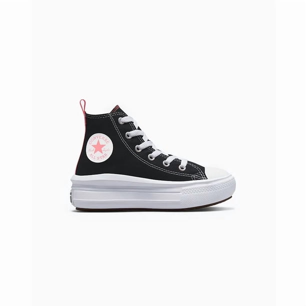 ZAPATILLAS URBANAS CONVERSE CHUCK TAYLOR ALL STAR MOVE NEGRO INFANTIL | 371527C-001 - Talla 3