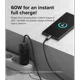 thumbnail image 3 of Cable Ringke USB C Carga Rápida a USB C (2 Metros) 60w, 3 of 10