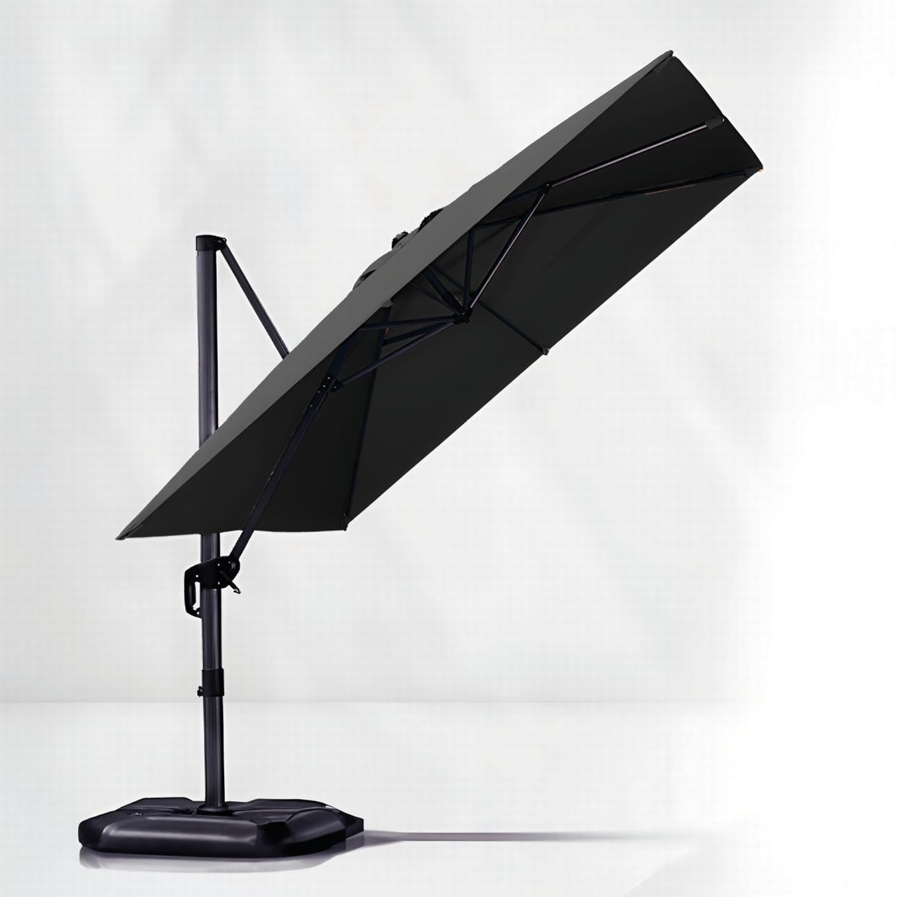 Quitasol Para Terraza Lateral Gráfito 360 Vincenzi