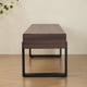 thumbnail image 2 of 59" Dining Bench, Farmhouse Indoor Kitchen Table Benches, Bed Bench, Industrial Shoe Bench, Entryway Benches, 2 of 3
