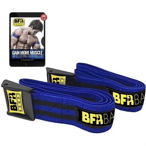 Bandas de restricción del flujo sanguíneo BFR BANDS PRO para brazos, piernas y glúteos