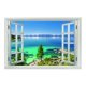 thumbnail image 2 of Ventana 3D Vista del paisaje Pegatinas de pared Arte de vinilo Calcomanía mural Decoración de la habitación L, 2 of 5