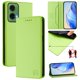 thumbnail image 1 of Funda Billetera con Soporte para Motorola Moto G35 5G Bloqueo RFID Plegable Verde claro, 1 of 6
