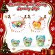 thumbnail image 2 of Calendario de Adviento SHALLONLY 24 unidades de juguete blandito de axolote, 2 of 6