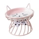 thumbnail image 2 of Cuenco De Cerámica Para Mascotas, Cuenco De Agua Para Alimentos Para Mascotas, Comedero Elevado Para Gatos, Cuenco Para Perros Y Gatos, Rosa, 2 of 5
