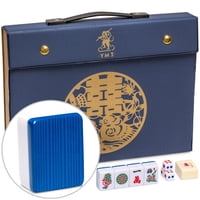 Set Mahjong Yellow Mountain Imports Royal Azure 146 Fichas