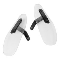Ioensy - 2 Piezas De Marcos De Mano De Motocicleta Manillares De Plástico Para Honda 883 Blanco