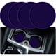thumbnail image 1 of Upgrade Your Car Interior with 4pcs ZukMi Silicone Car Cup Coasters - Anti-Slip Drink Holders for Universal Fit, 1 of 5