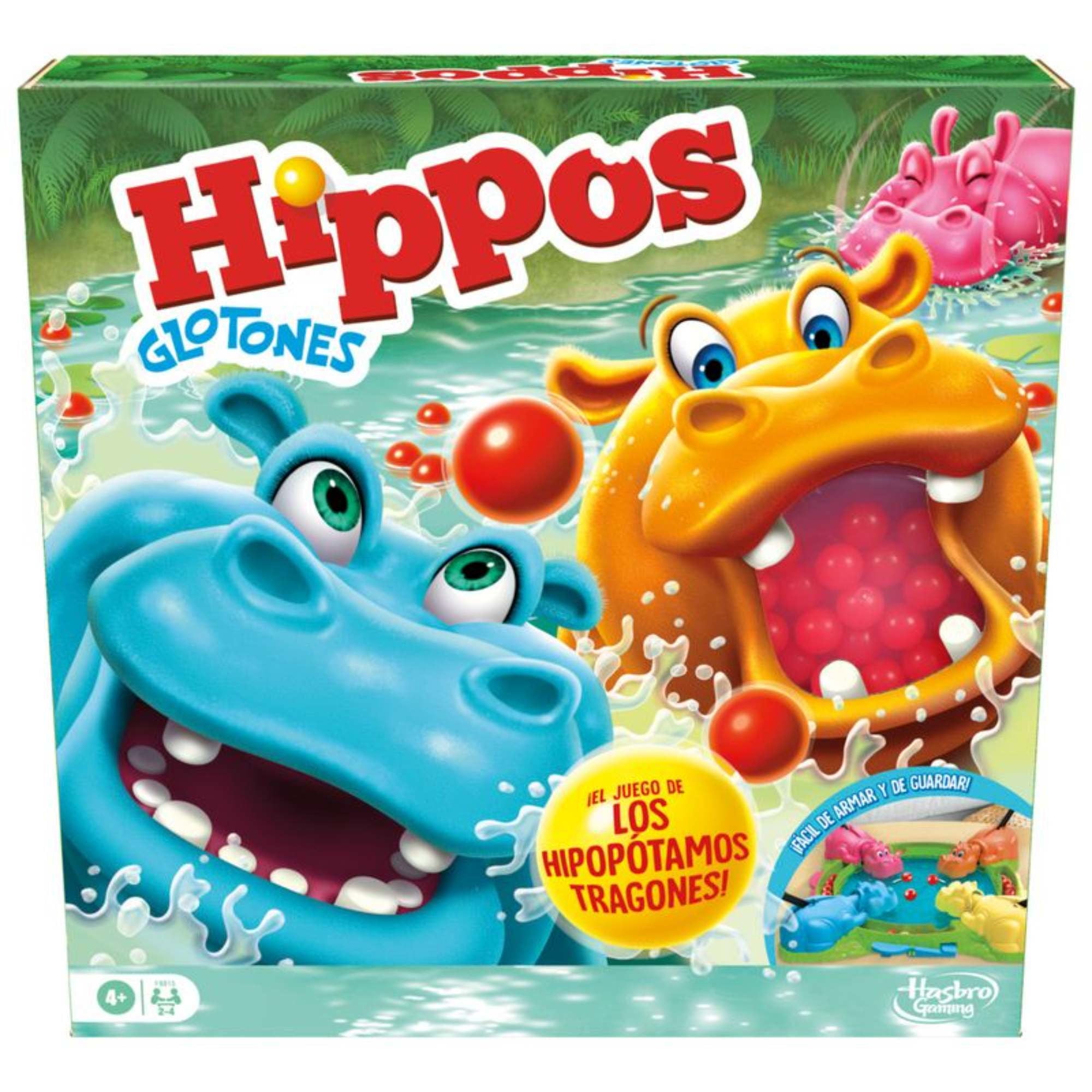 Juegos De Mesa Hasbro Gaming Hippos Glotones