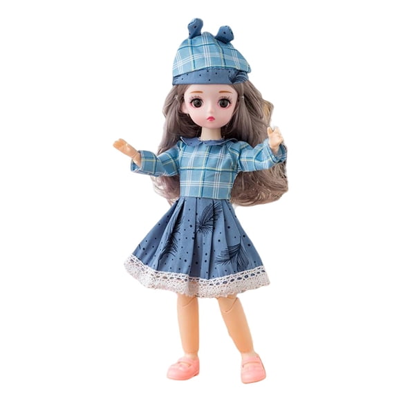 Muñeca articulada con bola Muñeca de 12 pulgadas 1/6 Muñecas BJD con accesorios de ropa, Muñecas de hadas princesa para niñas, Coleccionista de muñeca Estilo A