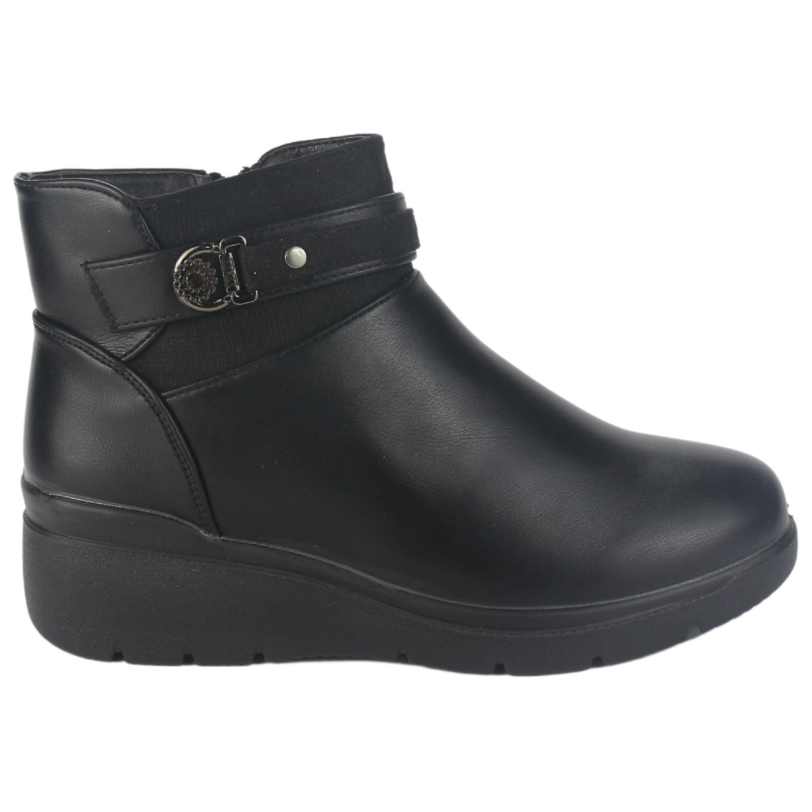 Botin Chalada Mujer Curve-5 Negro Casual
