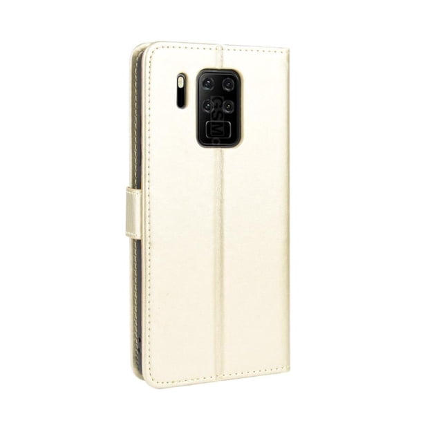 Funda tipo libro para Oukitel C18 Pro, cartera todo‑en‑uno, funda multifuncional con tarjetero y correa de muñeca desmontable