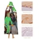 thumbnail image 4 of Tubo de Alce Manta Capa con Capucha Anti-Bolitas, Manta de Lana Ártica Suave, Manta Portátil de Felpa Ligera y Lujosa, Poncho para Siesta en Casa y Oficina, 100*130cm, 4 of 6