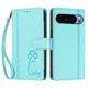 thumbnail image 3 of Funda Cartera Trébol para Google Pixel 11 Pro XL con Ranuras Tarjetas y Carga Inalámbrica Verde menta, 3 of 6