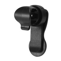 Magideal - Abrazadera Para Paquete De Hidratación, Clip De Bloqueo Automático, Práctico Clip De Tubo De Vejiga Portátil Universal, Clip De Magnetismo, Utilidad M Negro