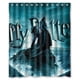 thumbnail image 1 of Cortina de ducha de Harry Potter, juego de cortinas de baño con ganchos, tamaño 60 x 72 pulgadas, 1 of 3