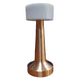 thumbnail image 1 of Lampara De Mesa Modelo Hongo Dorada, 1 of 2