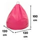thumbnail image 3 of Pouf Pera Rosada Eco Cuero 100x120x120 cm, 3 of 3