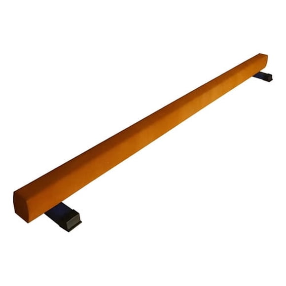 Viga de Equilibrio para Gimnasia 3 m Altura Regulable 19–57 cm Marrón Claro