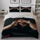 thumbnail image 1 of 3pcs BENE SCHULZ Printed Duvet Cover Set Machine Washable, 1 of 1