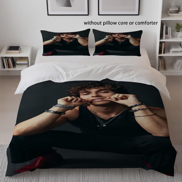 3pcs BENE SCHULZ Printed Duvet Cover Set Machine Washable