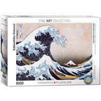 Puzle Eurographics Great Wave Kanagawa De Hokusai De 1000 Piezas