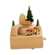 thumbnail image 3 of Caja Musical De Madera Con Adornos De Melodía, Caja De Música Hecha A Mano, Figura De Tren, 3 of 5