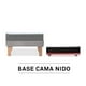 thumbnail image 3 of Base Cama Nido 1 Plaza 190 Cm + Colchon Zen Pro Tela Palo Rosa, 3 of 5