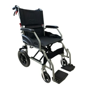 Glomed - Silla De Ruedas De Traslado Geriátrica Ultra Liviana