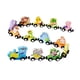 thumbnail image 3 of Juego De Trenes De Madera, Vehículos, Juguetes De Aprendizaje Para Niños De 1 A 3 Años, Zodiaco Zodíaco, 3 of 5