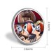 thumbnail image 2 of Johnny Puff-Theme Round Button Badge: Premium Metal Construction, Ideal for High-End Events 2.8 cm, 2 of 6