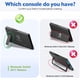 thumbnail image 2 of Funda 3‑en‑1 COMCOOL Rosa para Nintendo Switch + Protector de pantalla, 2 of 9