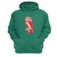 thumbnail image 1 of Polerón Canguro Frutillita Verde Aguamarina Talla Xl Unisex, 1 of 3