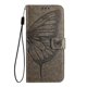 thumbnail image 3 of Funda cartera mariposa para iPhone 17 con soporte y ranuras para tarjetas Gris, 3 of 5