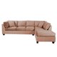 thumbnail image 1 of Sofá Seccional Padua Der Tela Velvet Beige, 1 of 4