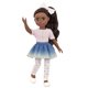 thumbnail image 1 of Muñeca moderna con purpurina para niñas, Keltie, 35 cm, posable durante más de 3 años, 1 of 8
