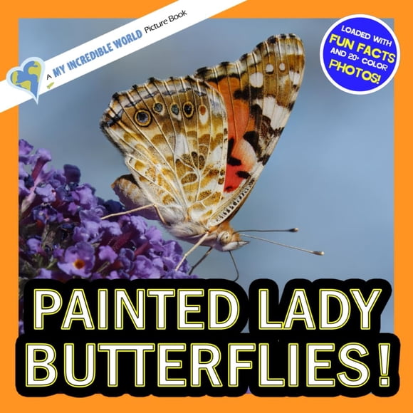Libro Ilustrado Mi Mundo Increíble Mariposas Dama Pintadas