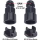 thumbnail image 2 of EVIL ENERGY Conector rápido hembra 6AN a 3/8 y 5/16, 2 of 3