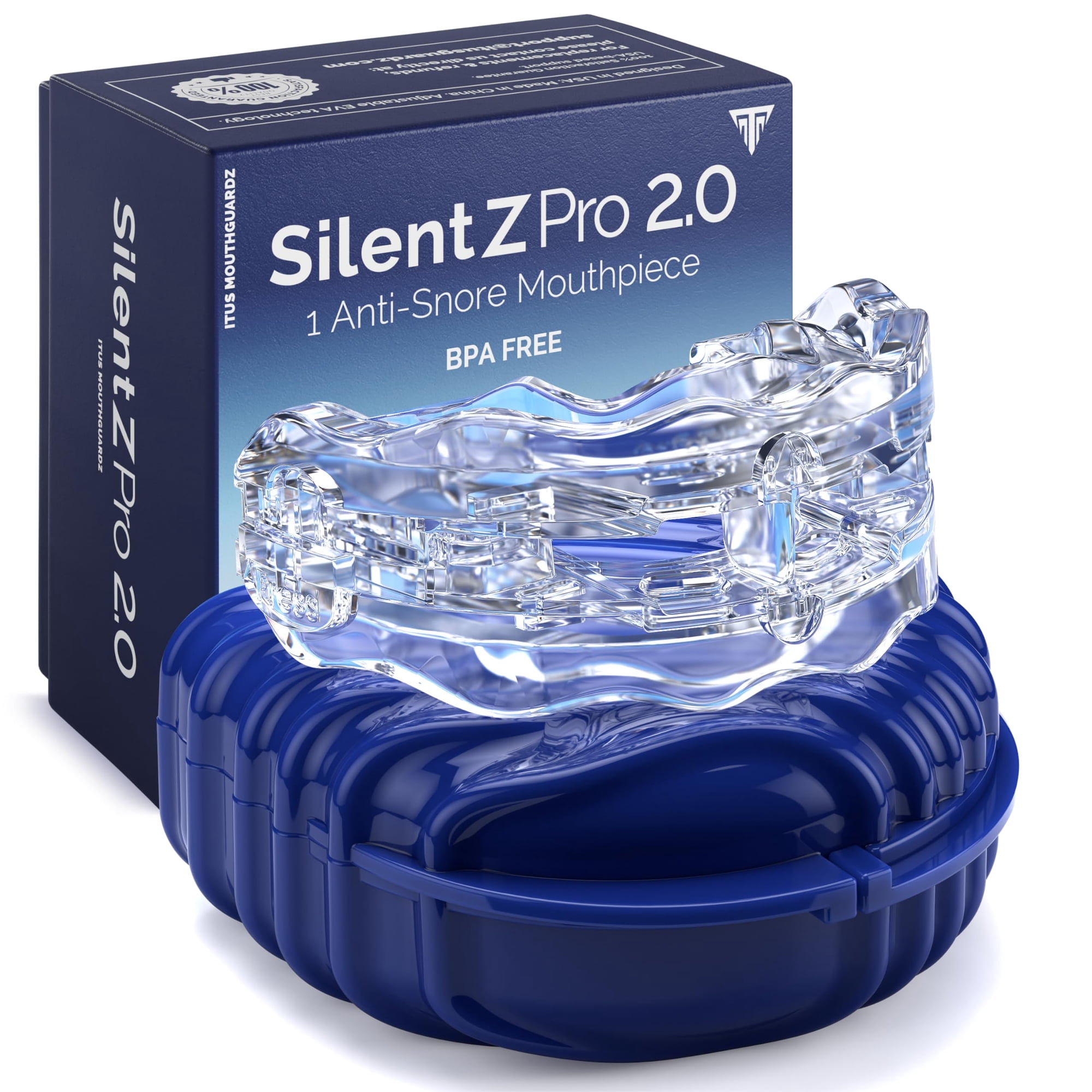 Protector Bucal Antironquidos Itus Mouthguardz Silentzpro 2.0 Medium