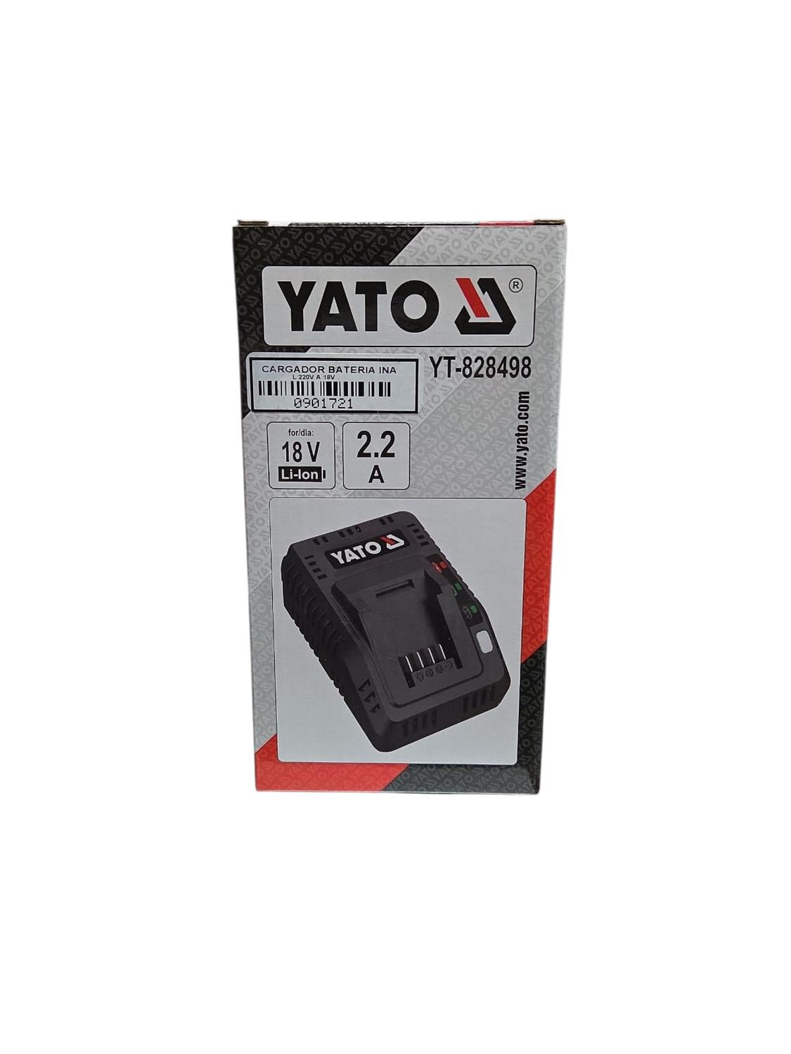 Cargador Rápido De Batería Yato Universal