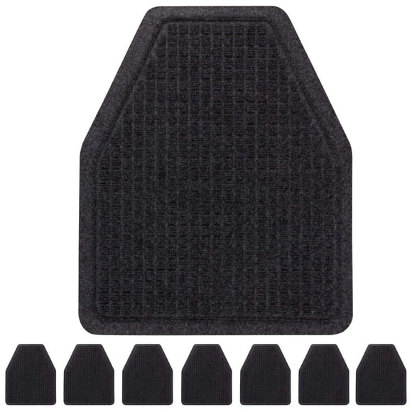Alfombrillas Para Urinarios Color Gris Oscuro Comerciales (paquete De 8)