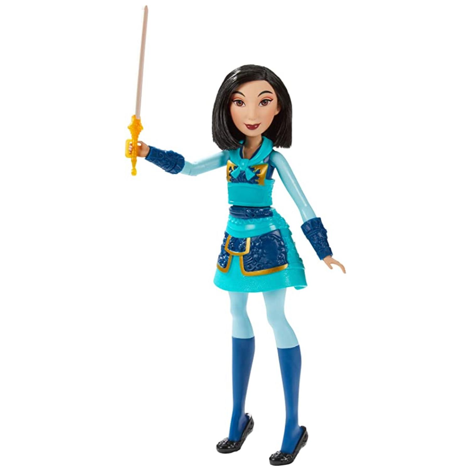 Hasbro - Juguete Figura De Accion Mulan Guerrera 30Cm