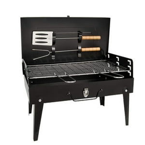 Concepts Life - Parrilla Portátil A Carbón Tipo Maleta