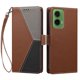 thumbnail image 3 of Funda Cartera para Motorola Moto G35 con Cierre Magnético, Tricolor, Marrón, 3 of 6