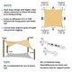 thumbnail image 5 of Toldo de sombra Shade&Beyond 4,8 m x 4,8 m color arena (rectangular), 5 of 7