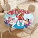 thumbnail image 4 of Las nuevas aventuras de Gilligan-theme Fitted Round Tablecloths Elastic Edged Table Covers Waterproof Table Cloth for Kitchen Holiday Party Tables Decor 150cm, 4 of 6